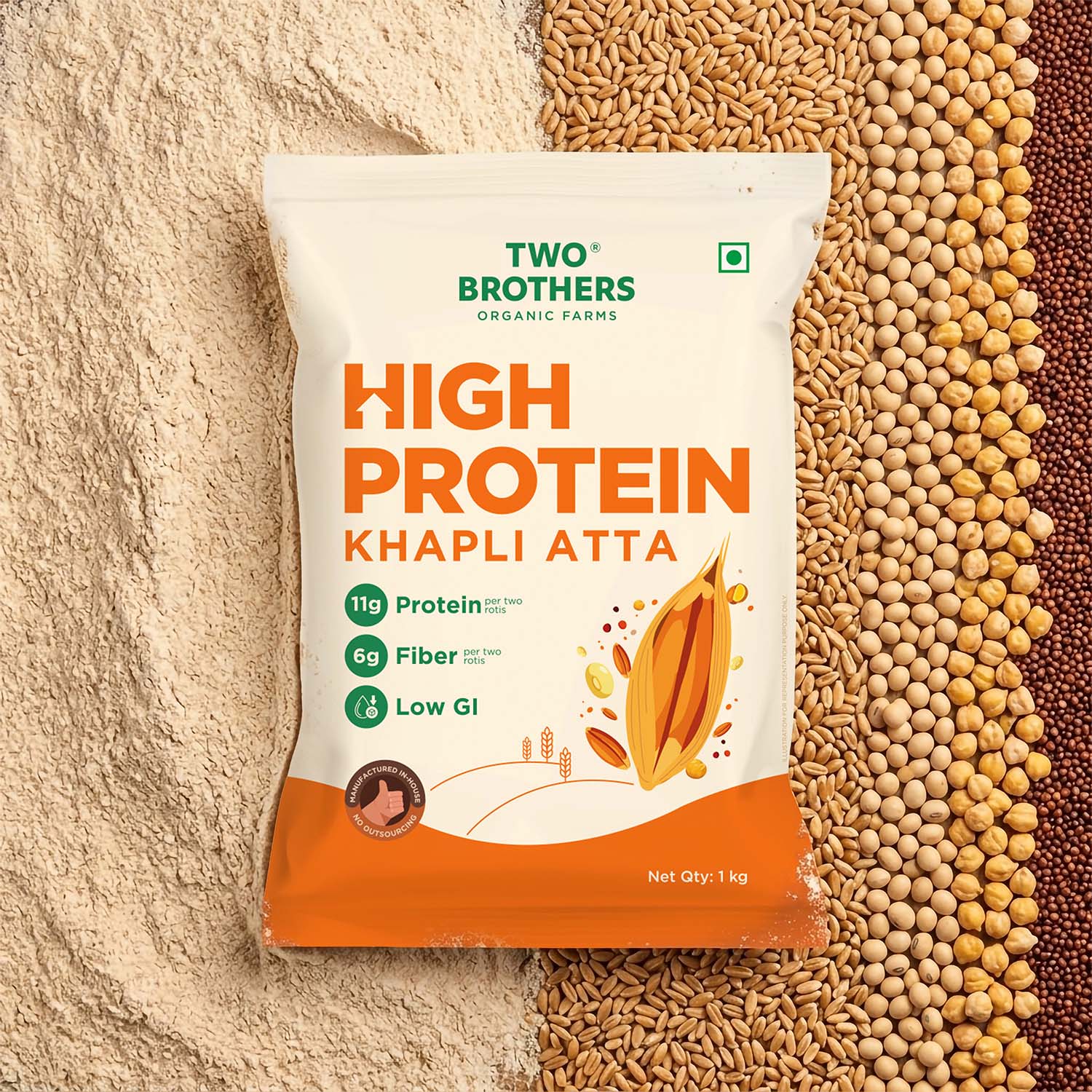 Two Brothers Organic Farms Launches Khapli Protein Atta to Boost Everyday Nutrition
