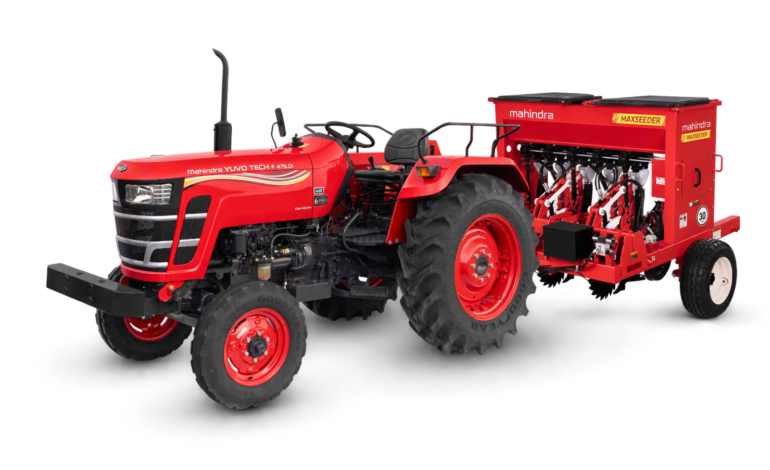 Mahindra Begins Production of MAXSEEDER Zero-Till Seeder